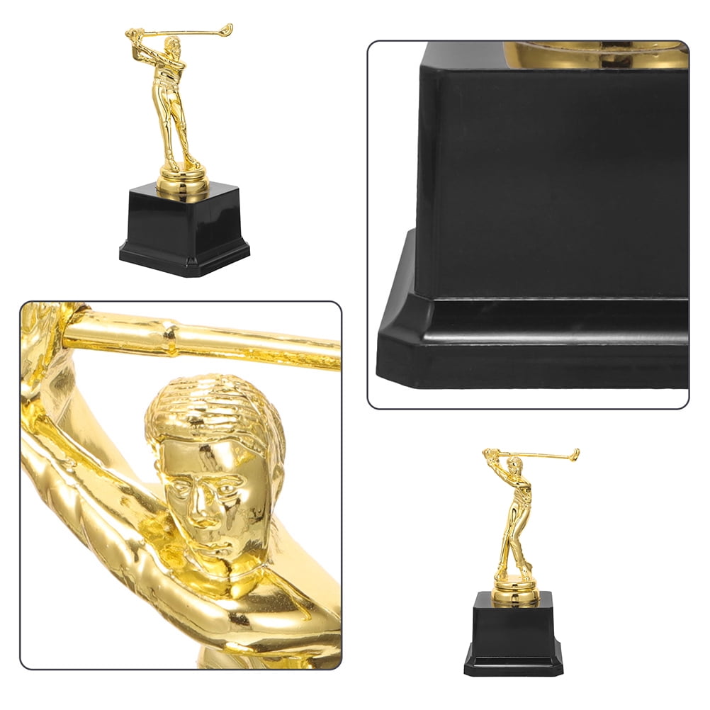 WRISTBIQUE 2-Pack Plastic Golf Trophy Cups - Awards, Party Prizes, and Celebration Decorations