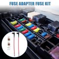 thumbnail image 2 of Unique Bargains Juego de 2 fusibles universales de 32 V, kit de fusibles de grifo con fusibles estilo cuchilla de 7,5 A para automóviles y barcos, 2 of 6