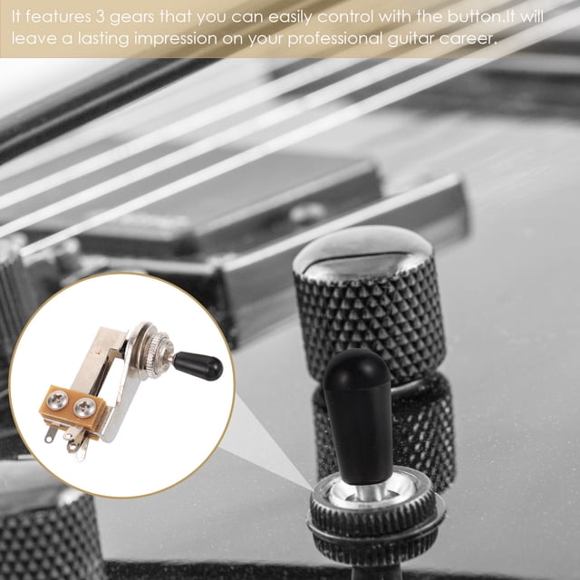 Luxshiny Selector De Pickup Para Guitarra Eléctrica Con En Material De Hierro Durable
