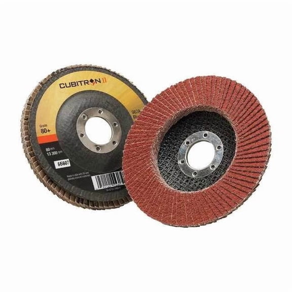 3m Cubitron Flap Disc,T27,4-1/2in. x 7/8in.,80 7000148183