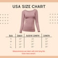 thumbnail image 5 of LAVRA Women's Soft Casual Crew Neck Long Sleeve Shirt, 5 of 5