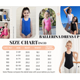 thumbnail image 7 of Oudiya Leotard for Girls Sleeveless Gymnastic Leotards Hollow Back Ballet Dance Unitards Bodysuit for 3-13Y, 7 of 7