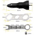 thumbnail image 5 of Riveting Pliers Electric Riveting Gun - Drill And Riveting Tool Kit - Adapter Accessory, Blue, 5 of 5