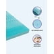 thumbnail image 3 of Sobrecolchón Individual Zomilux Colchoneta Memory Foam Ultra Suave con Gel Refrescante, 7 Zonas de Confort, 5 cm de Grosor (Individual), 3 of 6