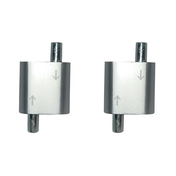 Juego de 2 abrazaderas de acero con forma de bucle Belle Luci de Holiday Bright Lights para alambre de 2,5 a 3,2 mm, herrajes resistentes para colgar luces en exteriores