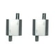thumbnail image 1 of Juego de 2 abrazaderas de acero con forma de bucle Belle Luci de Holiday Bright Lights para alambre de 2,5 a 3,2 mm, herrajes resistentes para colgar luces en exteriores, 1 of 6