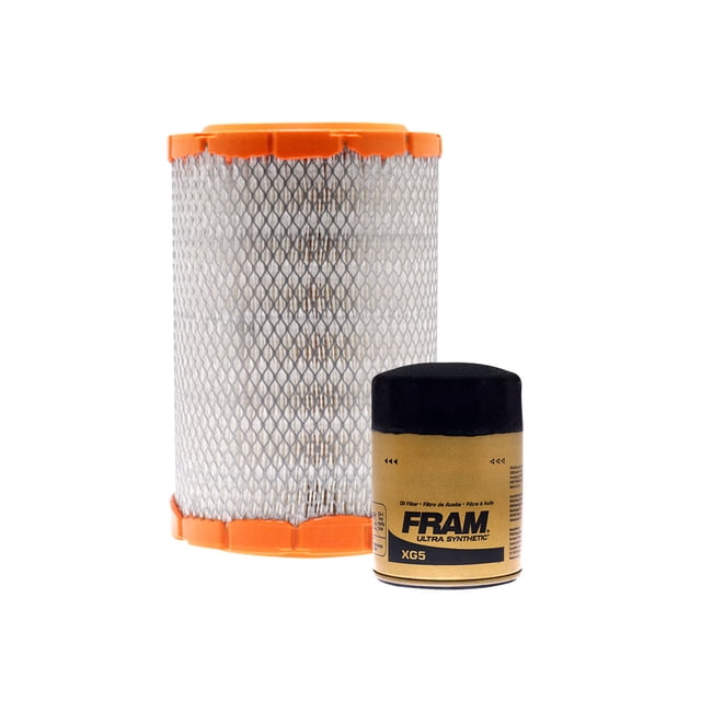 Kit De Filtro de Aire y Filtro de Aceite Sintético 2 PIEZAS Compatible con Gmc C2500 V8 5.0L del 1996 al 1999