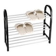 thumbnail image 3 of Peahefy Standing Metal Shoe Rack DIY Shoes Storage Shelf Organizer Space-saving, 3 of 8