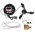 thumbnail image 3 of Tower Crane Smart Anemometer, Intelligent Alarm Wind Speed Meter High Accuracy 3 Fan Blades  For Maintenance, 3 of 8