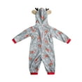 DcoolMoogl Family Matching Christmas Pajamas Set Xmas Reindeer Onesies