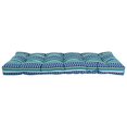 thumbnail image 5 of Blazing Needles 51-inch by 19-inch Tufted Patterned Outdoor Spun Polyester Loveseat Cushion, 5 of 5