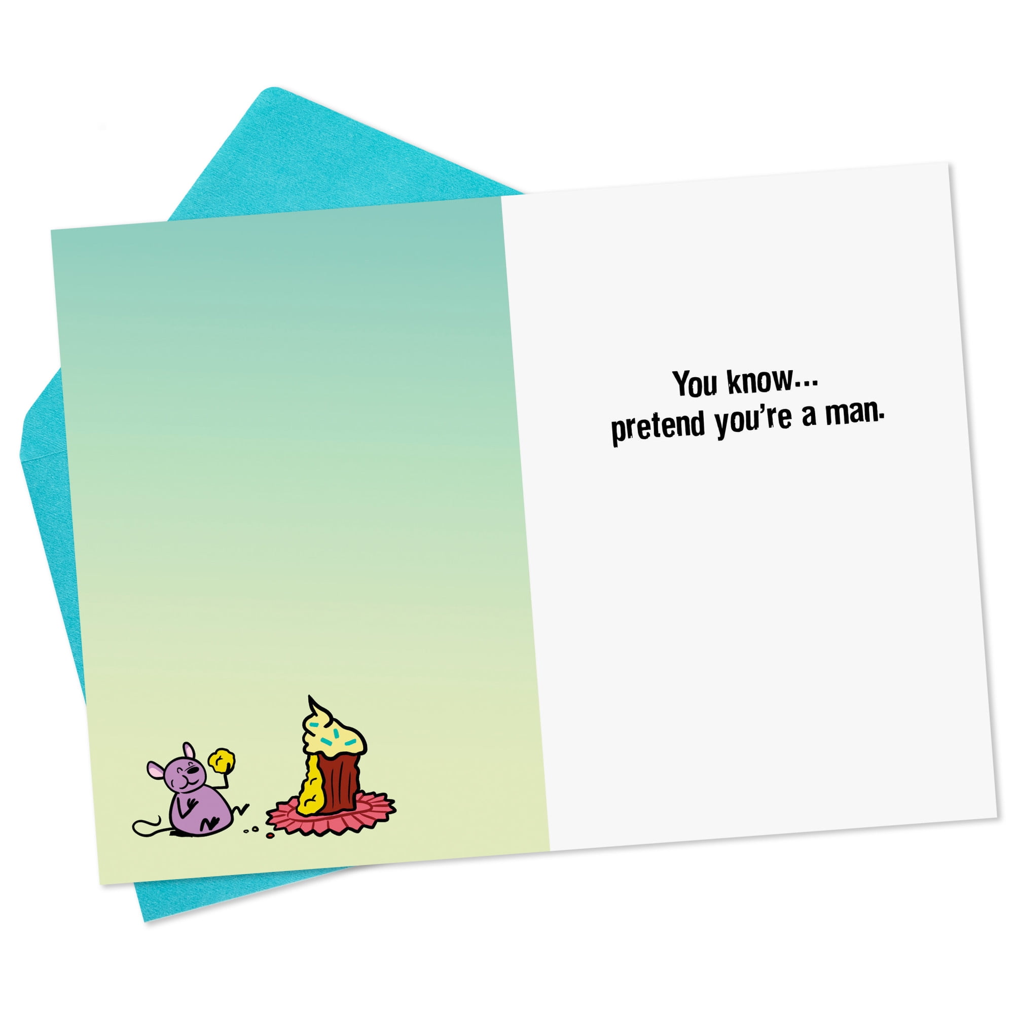 Hallmark Shoebox Maxine Funny Birthday Card for Her (Pretend You're a Man)