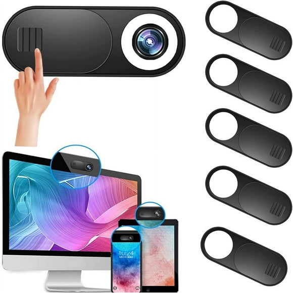 ORUYROP Webcam Cover Slide, Ultra Thin Round Hole Laptop Camera Cover Slide Blocker for Computer MacBook Pro iMac PC Tablet Notebook Surface Pro Echo Show Camera, Ultra Thin Privacy Protector