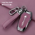 thumbnail image 2 of Funda para llave de coche adecuada para Taglietti 408 308 3008 4008 508 2008 5008 408x 508l Funda para llave de coche con hebilla, 2 of 5