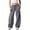 131#Gray, variant on Low Rise Casual Wide Leg Sweatpants Women Baggy Drawstring Waist Loose Fit Street Joggers with Pockets