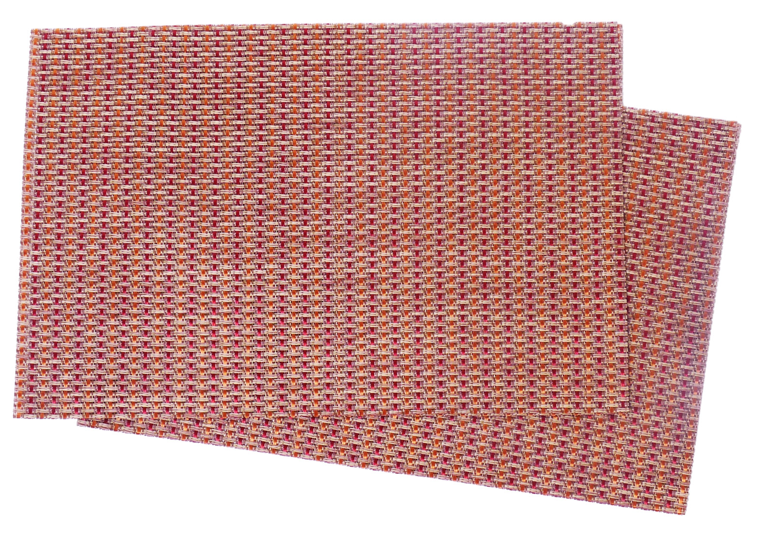 Spiceberry Home Crossweave Woven Vinyl Placemat, Set of 4 Thicket