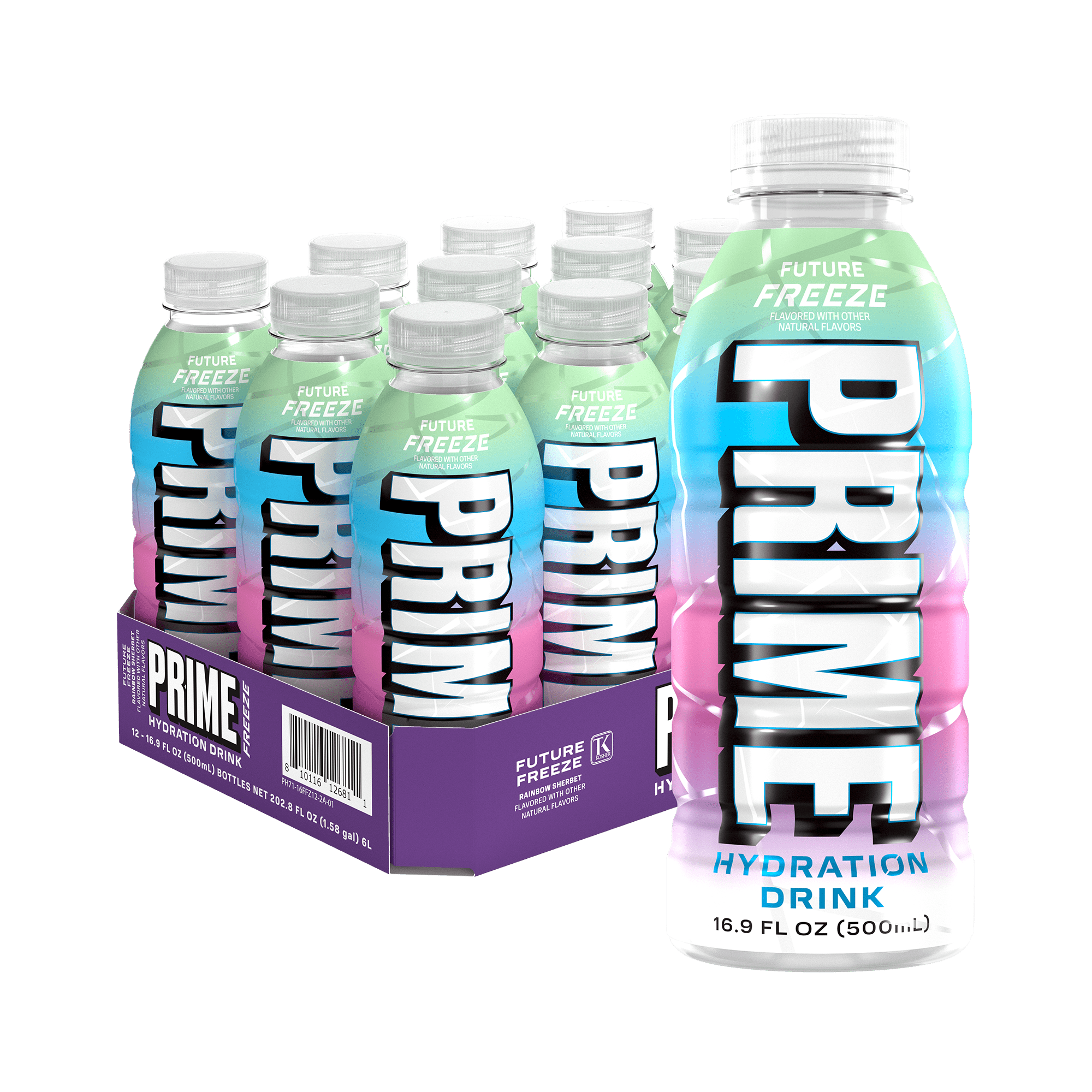 Prime Hydration Drink Special Edition PRIME X Bottle, 16.9oz (4