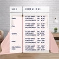thumbnail image 2 of Kotton Culture Bed Sheets 4 Piece 100% Egyptian Cotton 600 TC Soft Crisp Cooling Cotton Luxury Hotel Sheets with 16" Inch Deep Pocket Snug Fit Sateen Weave(Peach,RV King), 2 of 6
