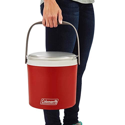 Coleman 9 Quart Beverage Party Cooler, Easy Handle, 12 Can, Red