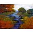 thumbnail image 2 of Tienhaara, Michael 32x25 Black Ornate Wood Framed with Double Matting Museum Art Print Titled - Tranquil Dreams III, 2 of 4