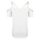 thumbnail image 5 of Camisas sexy de verano para mujer Blusa regular de manga corta con hombros descubiertos Fridja  ghk1922, 5 of 5