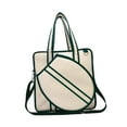 thumbnail image 3 of Bolsa de mano para tenis, bolsa para raquetas, portátil, de gran capacidad, ligera, práctica, de lona, multiusos, para deporte, 3 of 9
