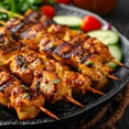 thumbnail image 4 of Uxcell 50 Pcs Pinchos de Bambú, Pinchos para Kabob para Parrilla en Campamento, 7.8 Pulgadas, 4 of 7
