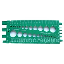 Stainlesstown Nut Bolt Thread Gauge (Green)