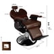 thumbnail image 3 of Sillon Barbero Big Room Silla Reclinable Estetica Uso Rudo 200 kilos cafe, 3 of 9