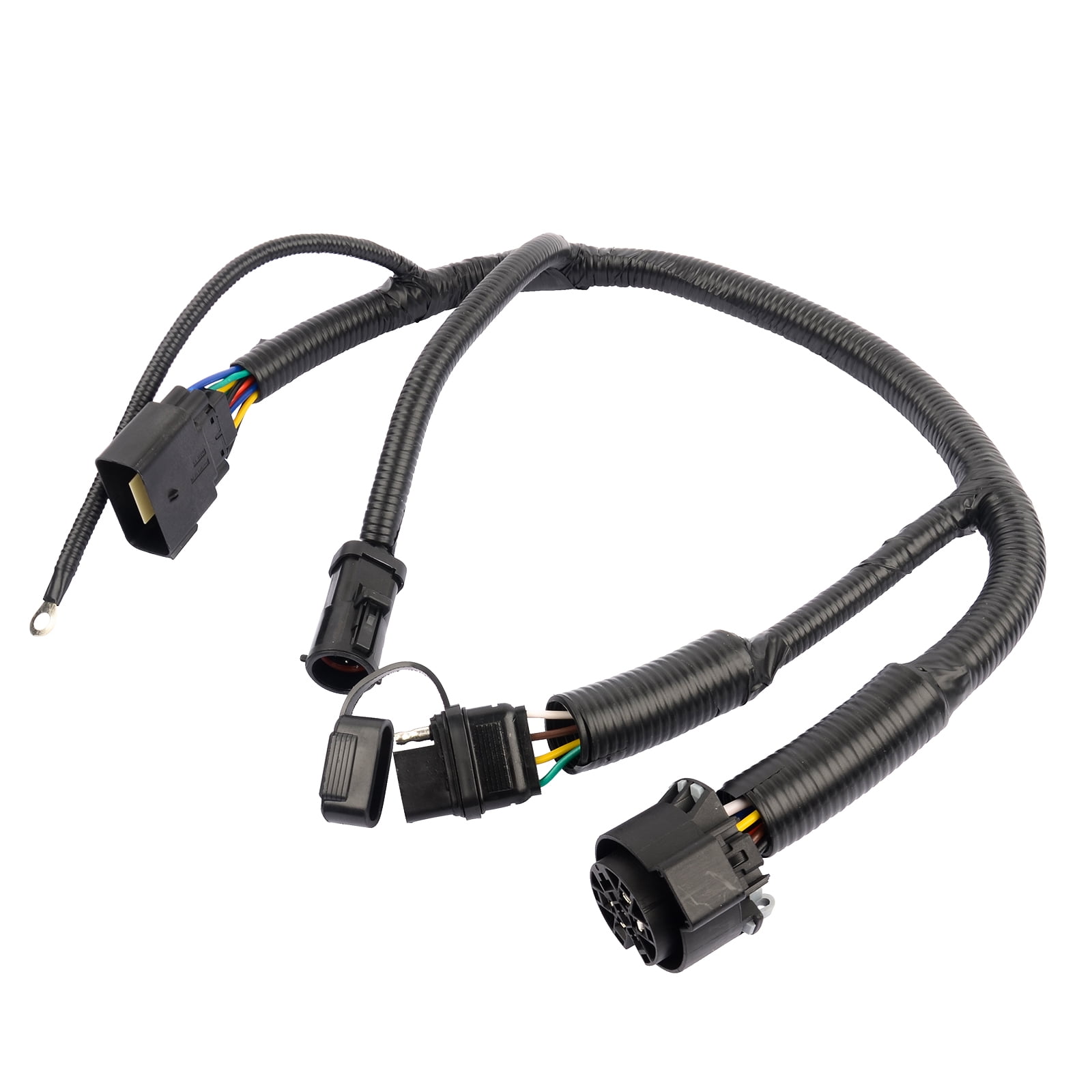 Trailer Tow Hitch 7 Pin Connector Wiring Harness Wire for 20052008