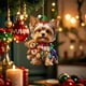 thumbnail image 4 of Colgantes Decorativos de Acrílico 2D con Animales Navideños para Espejo Retrovisor de Coche, Ideales para Decoraciones Navideñas., 4 of 6