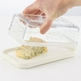 thumbnail image 3 of Kilner Cheese Store Airtight Cheese Storage, Removable Silicone Seal for Breathable Storage, Ceramic Serving Base, Dishwasher Safe Glass Lid, 8.5cm x, 3 of 8