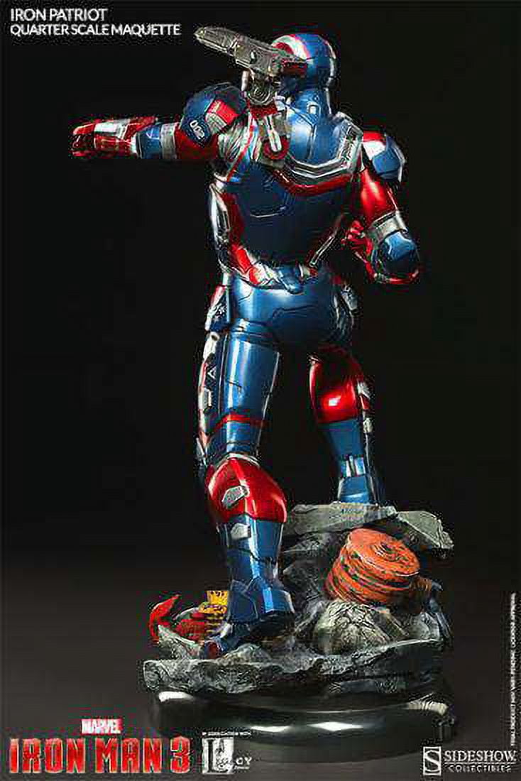 Marvel Iron Man 3 Iron Patriot Maquette