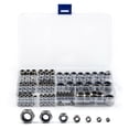 thumbnail image 3 of 170Pcs/Set Stainless Steel Lock Nuts for M3 M5 M6 M8 M10 Nylon Insert Kit, 3 of 8