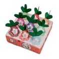 thumbnail image 1 of Juguetes de rompecabezas de alfombra de Zanahoria de felpa Yinane Juguete 9 piezas de zanahorias, 1 of 8