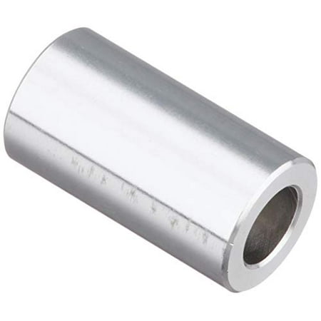 

KITACO Aluminum Spacer Color (φ6/11 x 20 x 6.2/1 piece) General Purpose Silver 0900-093-00038