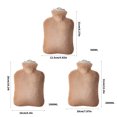 thumbnail image 3 of 3. Leakproof Thermal Water Bottle With Soft Plush Layer For Indoor/Outdoor Cold Weather Comfort & Warmth, 3 of 9