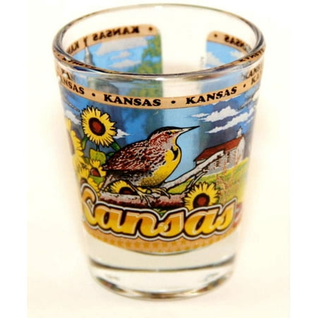 

Kansas State Wraparound Shot Glass