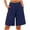 Blue, variant on JJHGVB Linen Shorts for Women Flowy Shorts Comfy Resort Wear Womens Long Shorts for Women Womens Linen Shorts Dress Shorts for Women Beach Lightweight Short Beach Resort Pants Beige L