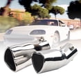 thumbnail image 3 of Soumake Exhaust Tube Anti-oxidizing Rustproof Straight Heart Shaped Universal Car Exhaust Muffler for Van, 3 of 8