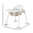 thumbnail image 5 of Foundations Secure Sitter 11" 3 Pack Feeding Chairs with Removable Tray, Easy to Clean, Stackable Feeding Chairs, 5 of 6