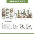 thumbnail image 5 of Mountain Tree deer Wall Decals Large Pine Tree Forest Animal Wall Stickers Wolf Wall Stickers DIY Removable Peel and Stick Wall Art Decals for Kids Room Classroom Nursery Bedroom Playroom Home Decor, 5 of 7