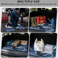 thumbnail image 3 of Xixirimido Cat Dandelion Moon Starry Night Print Universal Car Trunk Mat 29" x 39", All Weather Trunk Protection Durable Cargo Liner Mat Auto Interior Accessories Fit for Most Car Models, 3 of 7