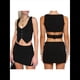 thumbnail image 1 of Chaleco con Botones para Mujer, Elegante, Tipo Corsé, Tipo Bustier, con Espalda Cruzada, Estilo Punk Grunge, Estilo Urbano Raya XXL, 1 of 7