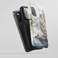 thumbnail image 5 of Owl For All iPhone Series Protective Phone Case Watercolor Wildlife Art Multicolor Nature Palette, 5 of 7