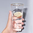 thumbnail image 5 of Clear Glass Cup, Transparent Cup, Glass Coffee Cup, Home Glass Mug For Juice, Soda, Ice Coffee, Tea, 5 of 9