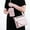 Pink, variant on ELEHOLD Leather Bag Case for iPad Pro 12.9" 2022/2021/2020/2018 with Card Slots Zipper Storage Pencil Holder Kickstand Function Crossbody Shoulder Strap Handstrap Phone Bag Business Bag Case,Purple