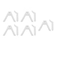 thumbnail image 2 of Model Support Stand, Plastic 5 Set Flexible Action Figure Stand Set  for Home Shop Display, 2 of 7