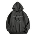 thumbnail image 3 of Faith Over Fear Hoodies for Men 2025 Long Sleeve Christian Hooded Sweatshirt with Pockets Pullover Hoody Mens Hoodies, 3 of 6