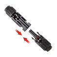 thumbnail image 3 of 6 Pairs MC4 Male/Female Double Rings Waterproof Joint Solar Panel Cable Connectors, 3 of 5
